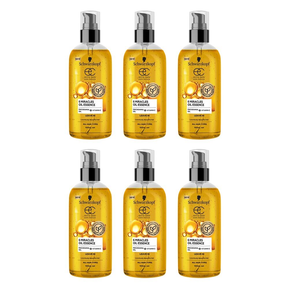 Schwarzkopf Extra Care 6 Miracles Oil Essence 100mL Pack of 6