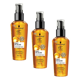 Schwarzkopf Extra Care Daily Oil Elixir 100mL Pack of 3