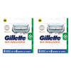 Gillette SkinGuard Blade Cartridge Refills 8 Pack Bundle of 2