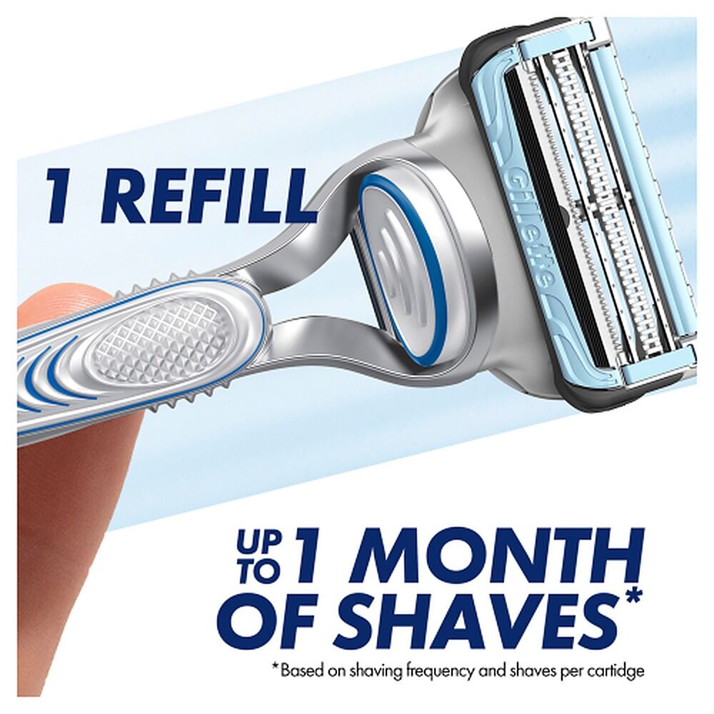 Gillette SkinGuard Blade Cartridge Refills 8 Pack
