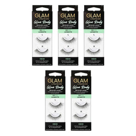 Glam by Manicare Heidi Pre-Glued Lashes Pack of 5