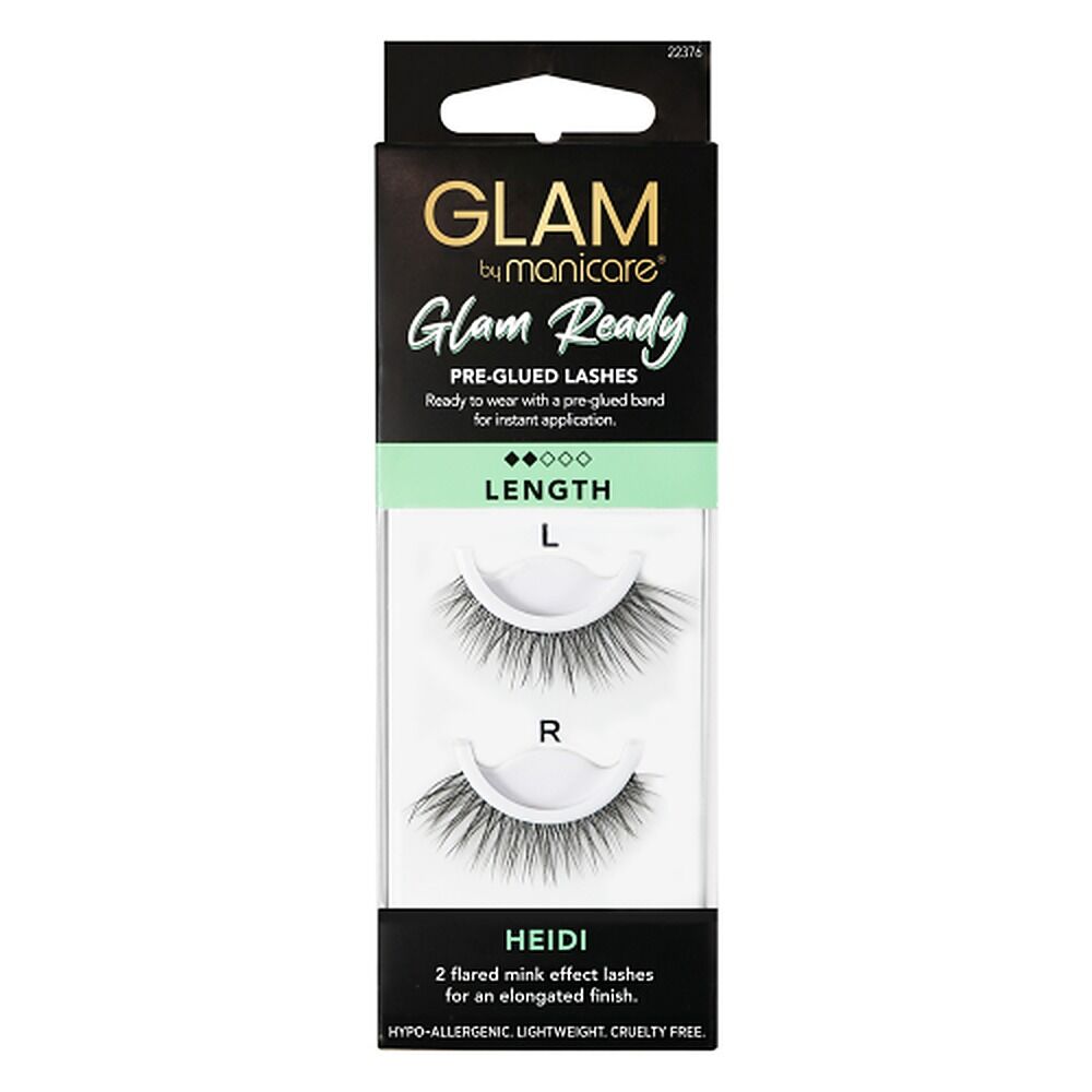 Glam by Manicare Heidi Pre-Glued Lashes