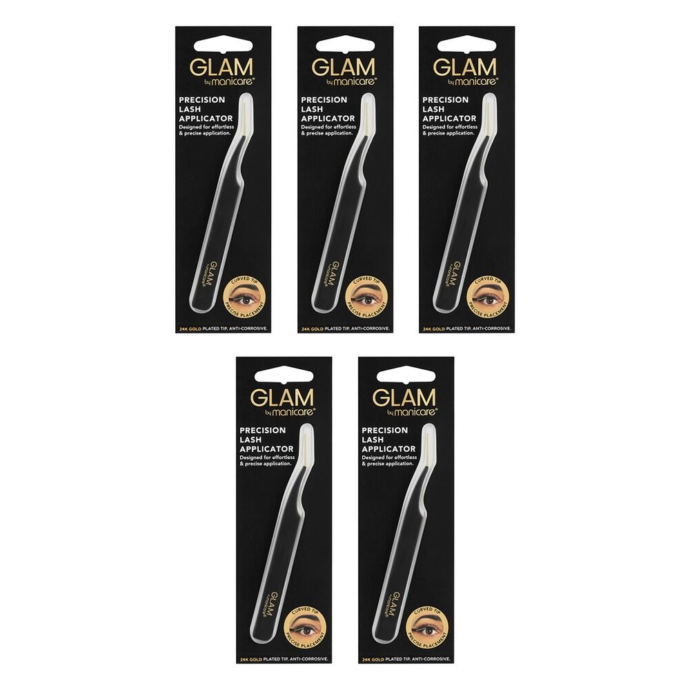 Glam by Manicare Precision Lash Applicator Pack of 5
