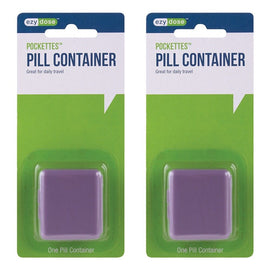 Ezy Dose Indestructo Pill Box Pack of 2
