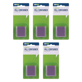 Ezy Dose Indestructo Pill Box Pack of 5
