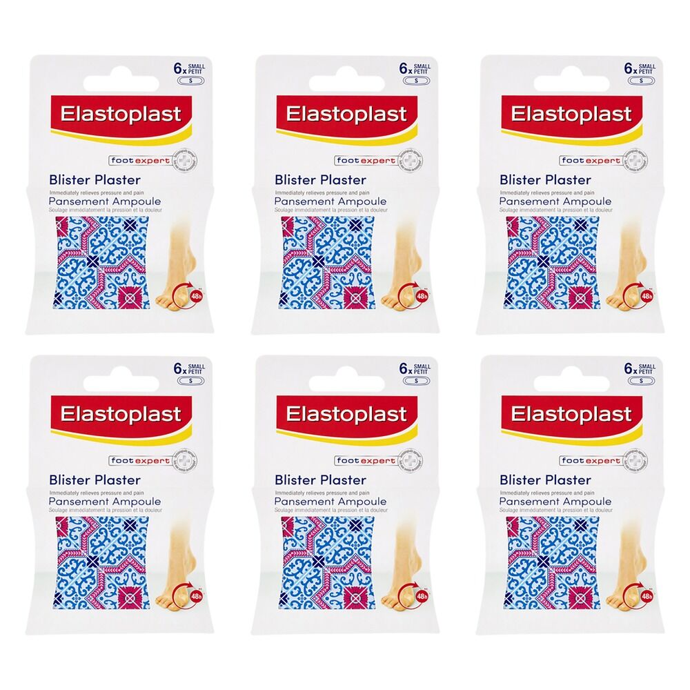 Elastoplast Blister Plasters Toe 6 Pack Bundle of 6