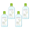 Bioderma Sebium H2O Purifying Micellar Water Cleanser 500mL Pack of 4