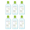 Bioderma Sebium H2O Purifying Micellar Water Cleanser 500mL Pack of 6