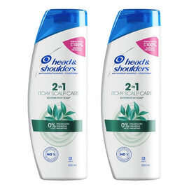 Head & Shoulders Itchy Scalp Care 2in1 Shampoo & Conditioner 350mL Pack of 2