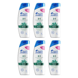 Head & Shoulders Itchy Scalp Care 2in1 Shampoo & Conditioner 350mL Pack of 6