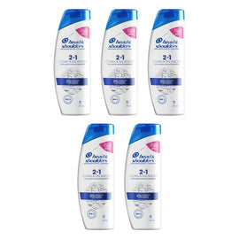 Head & Shoulders Clean & Balanced 2in1 Shampoo & Conditioner 350mL Pack of 5
