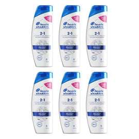 Head & Shoulders Clean & Balanced 2in1 Shampoo & Conditioner 350mL Pack of 6