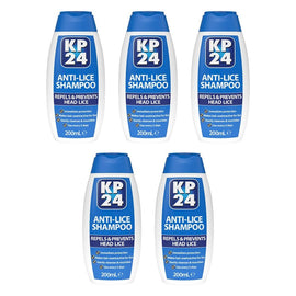 KP24 Anti-Lice Shampoo 200mL Pack of 5