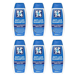 KP24 Anti-Lice Shampoo 200mL Pack of 6