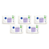 NIVEA 3-in-1 Sensitive Biodegradable Cleansing 25 Wipes Pack of 5