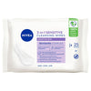 NIVEA 3-in-1 Sensitive Biodegradable Cleansing 25 Wipes