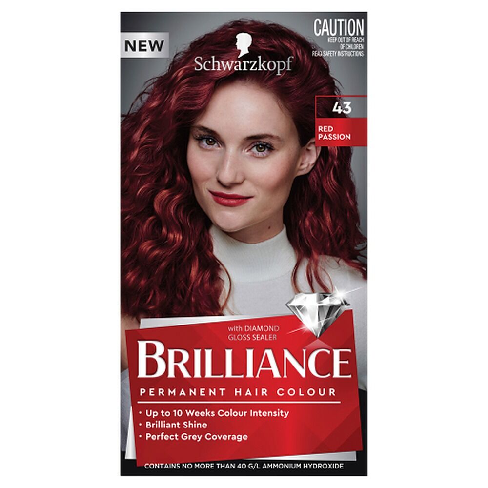Schwarzkopf Brilliance Permanent Colour 43 Red Passion