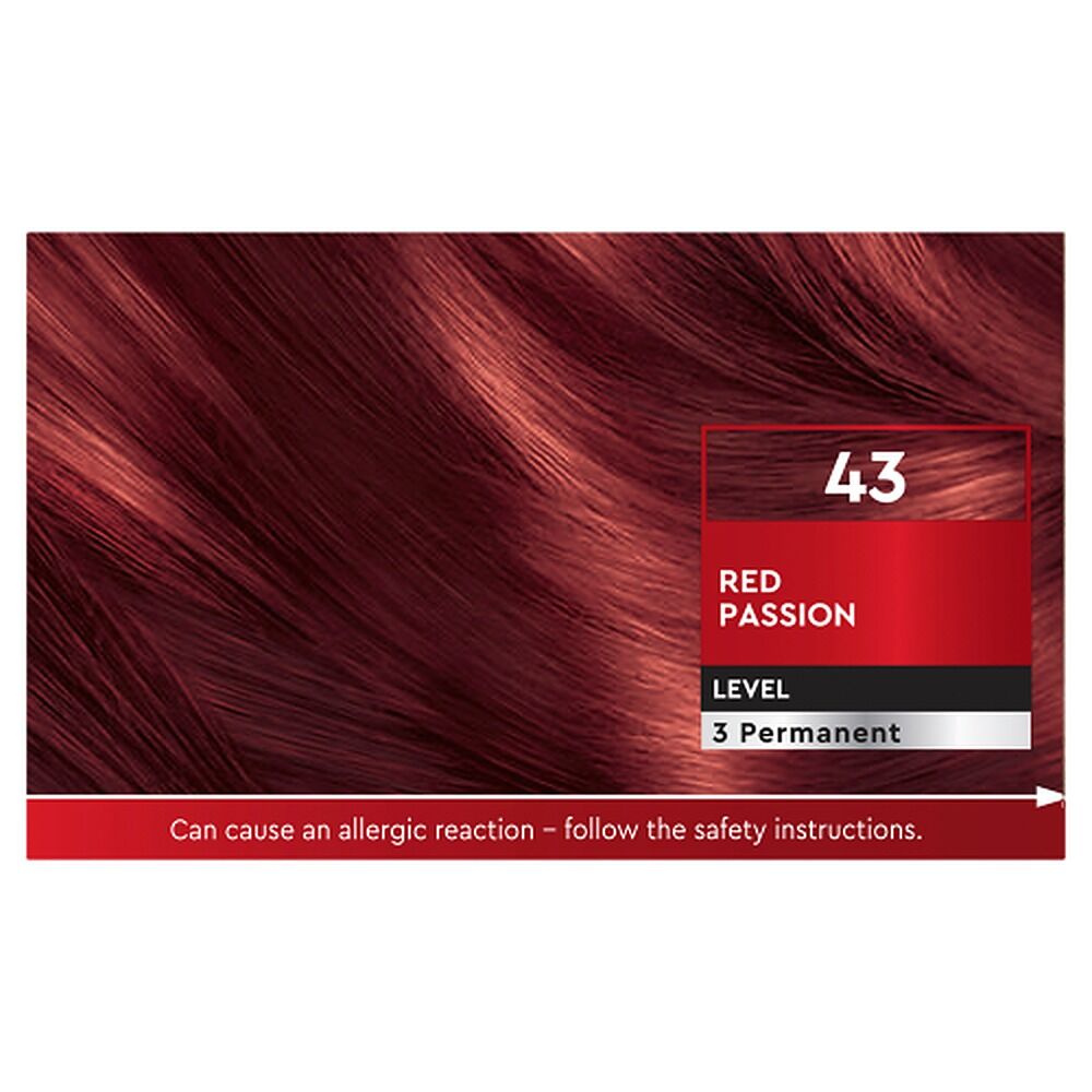 Schwarzkopf Brilliance Permanent Colour 43 Red Passion