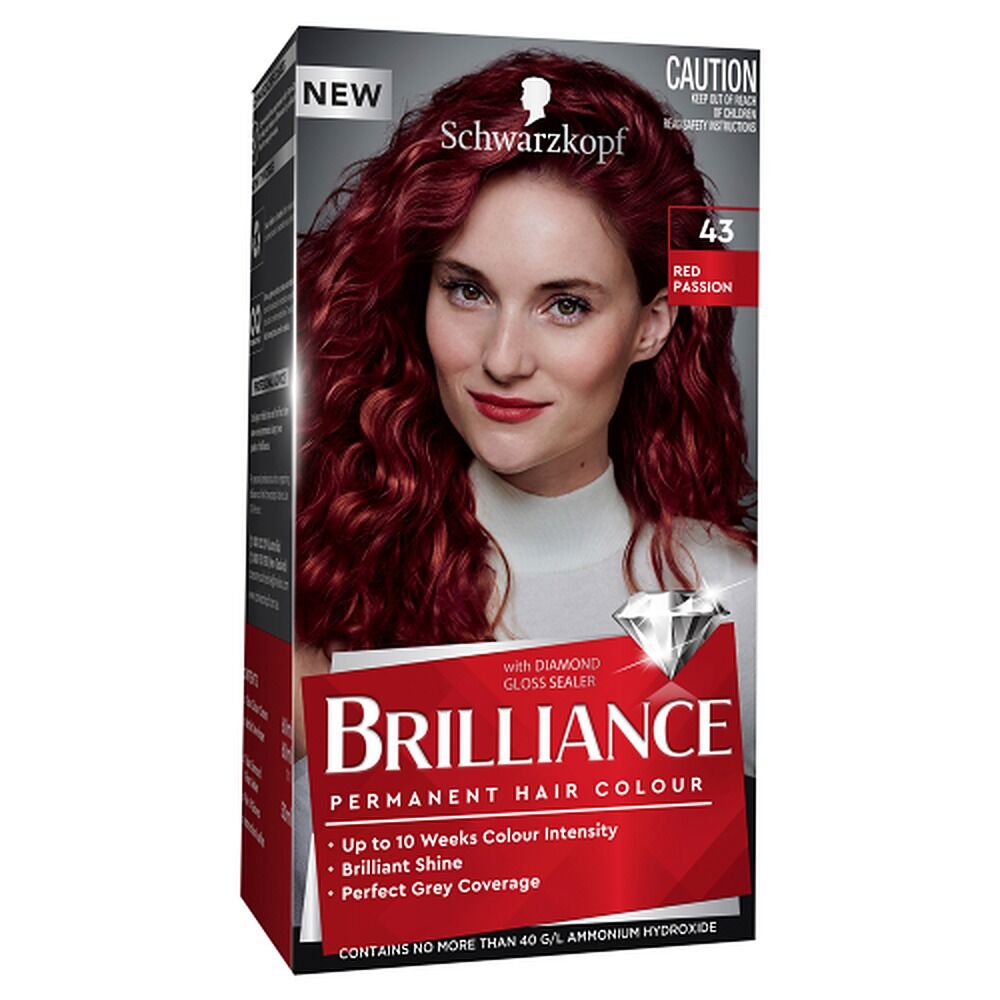 Schwarzkopf Brilliance Permanent Colour 43 Red Passion
