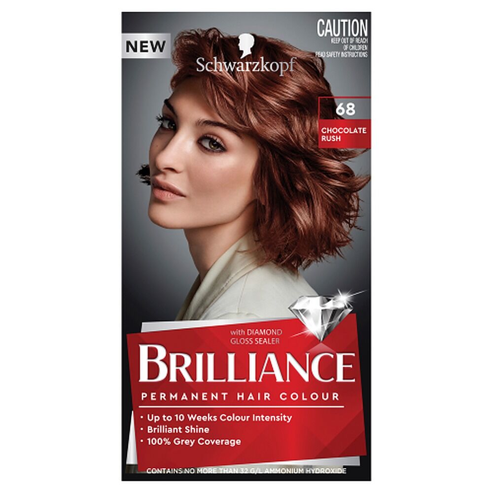 Schwarzkopf Brilliance 68 Chocolate Rush Permanent Hair Colour