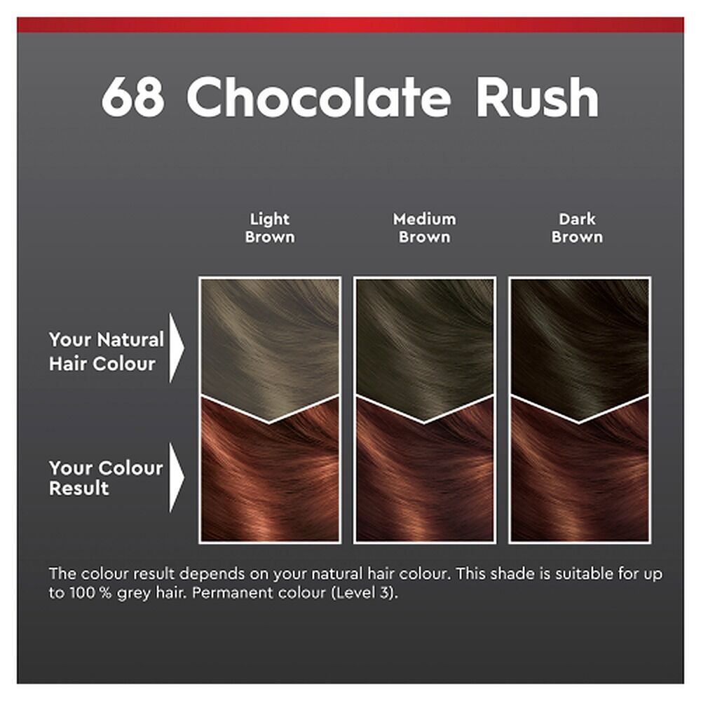 Schwarzkopf Brilliance 68 Chocolate Rush Permanent Hair Colour