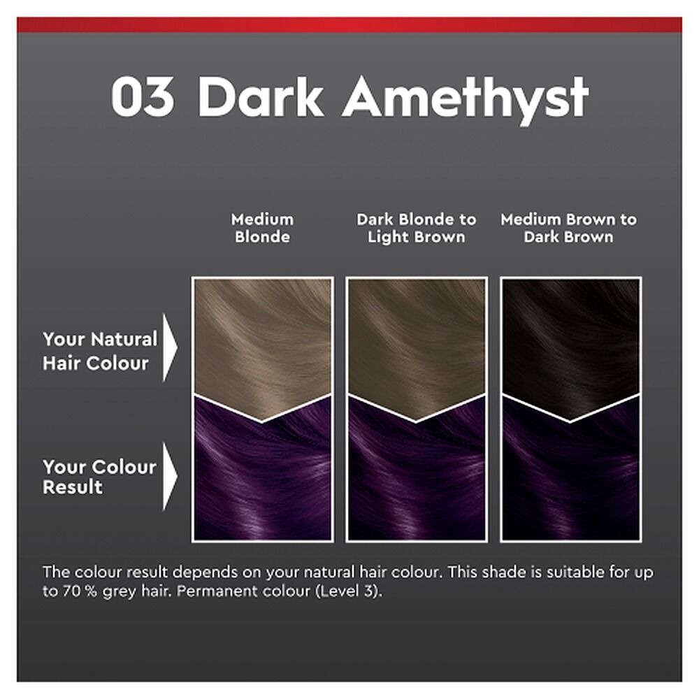 Schwarzkopf Brilliance Permanent Colour 03 Dark Amethyst