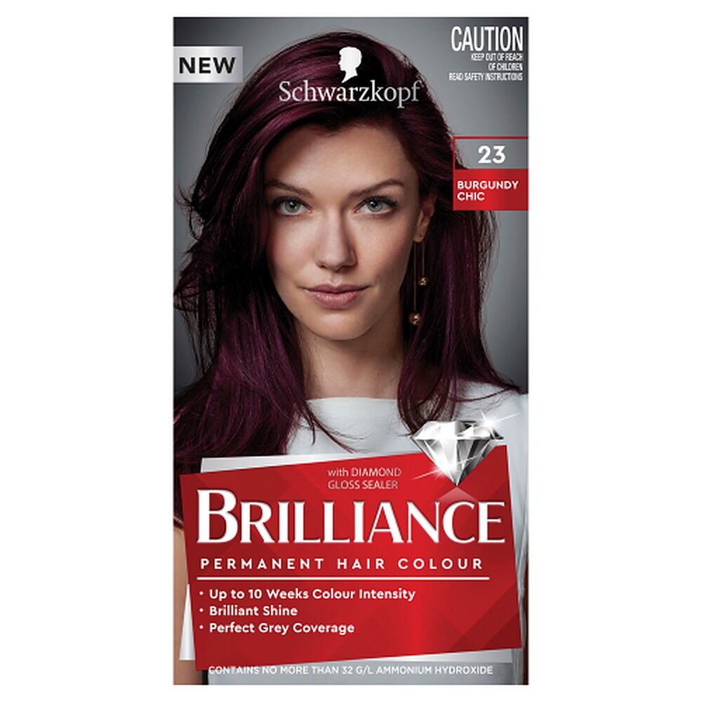 Schwarzkopf Brilliance Permanent Colour 23 Burgundy Chic