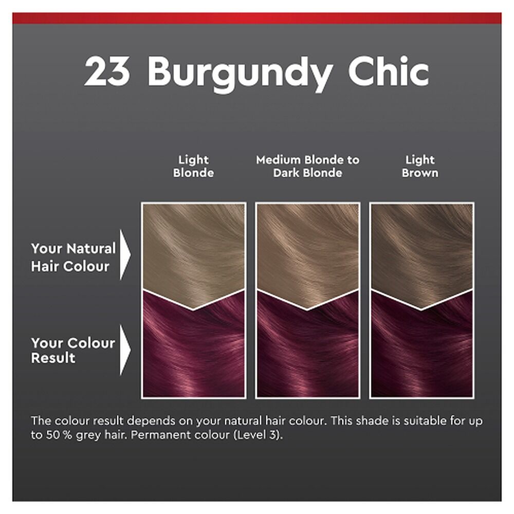 Schwarzkopf Brilliance Permanent Colour 23 Burgundy Chic