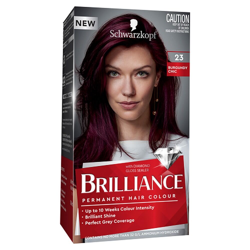 Schwarzkopf Brilliance Permanent Colour 23 Burgundy Chic