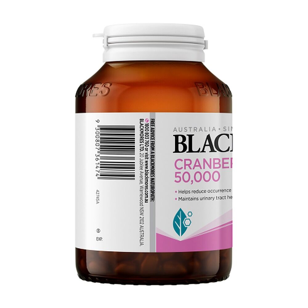 Blackmores Cranberry Forte 50,000mg 90 Capsules