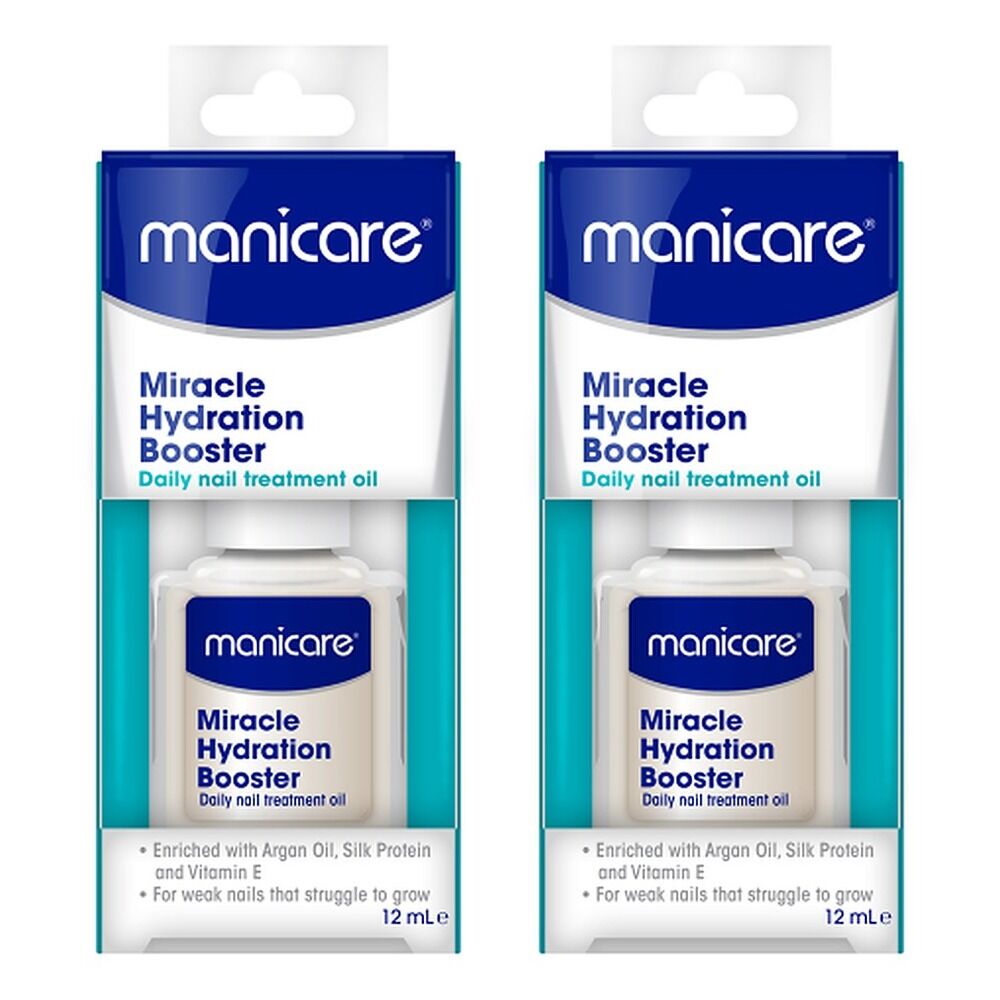 Manicare Miracle Hydration Booster 12mL x 3 Bundle of 2