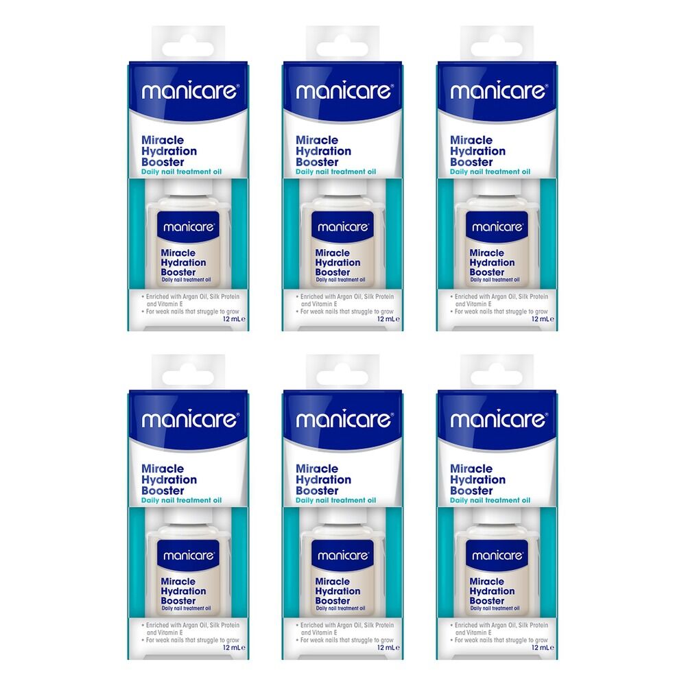 Manicare Miracle Hydration Booster 12mL x 3 Bundle of 6
