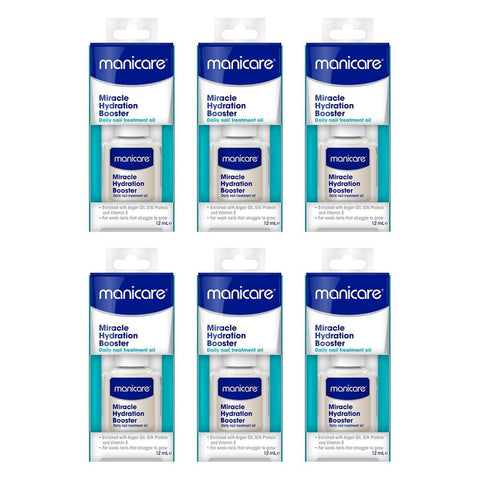 Manicare Miracle Hydration Booster 12mL x 3 Bundle of 6