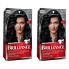 Schwarzkopf Brilliance Permanent Colour 90 Black Pack of 2