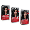 Schwarzkopf Brilliance Permanent Colour 90 Black Pack of 3