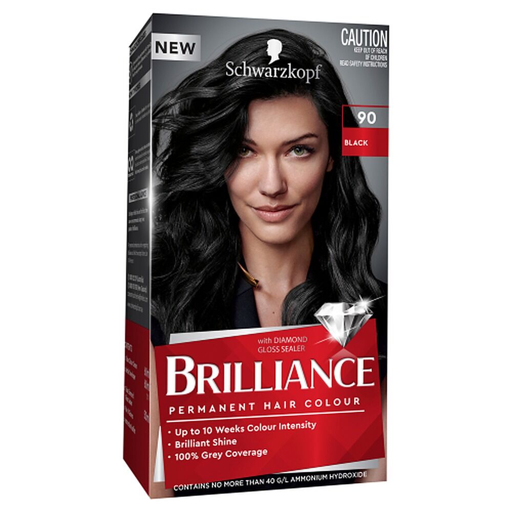 Schwarzkopf Brilliance Permanent Colour 90 Black