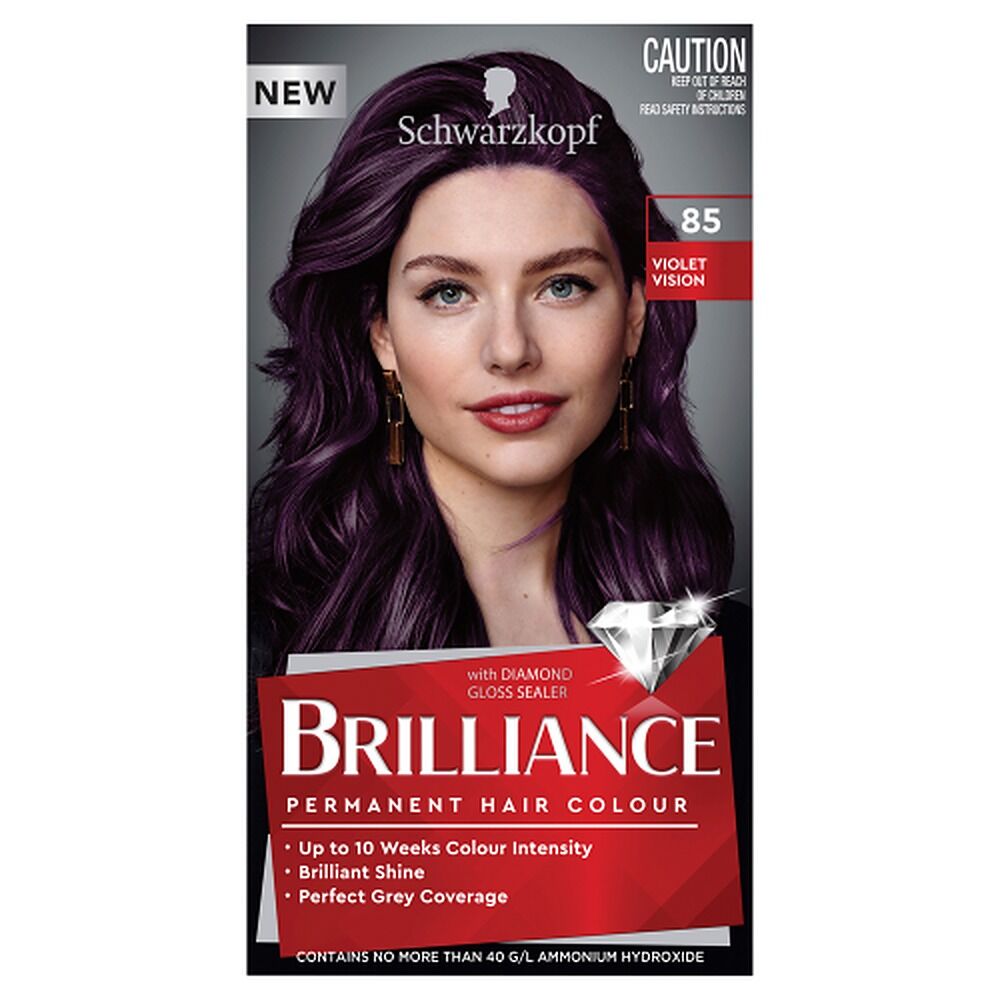 Schwarzkopf Brilliance Permanent Colour 85 Violet Vision