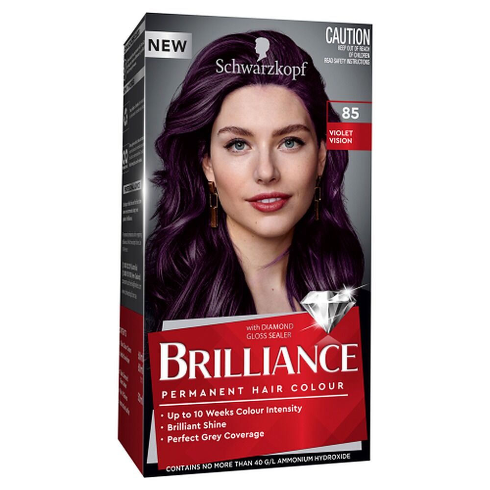 Schwarzkopf Brilliance Permanent Colour 85 Violet Vision