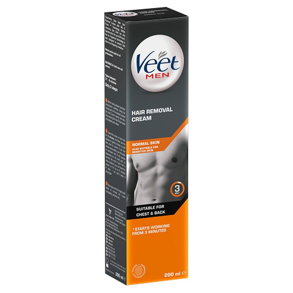 Veet Men Hair Removal Cream Normal Skin 200mL
