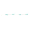 Agani Needle 23g x 25mm 100 Pack Bundle of 4