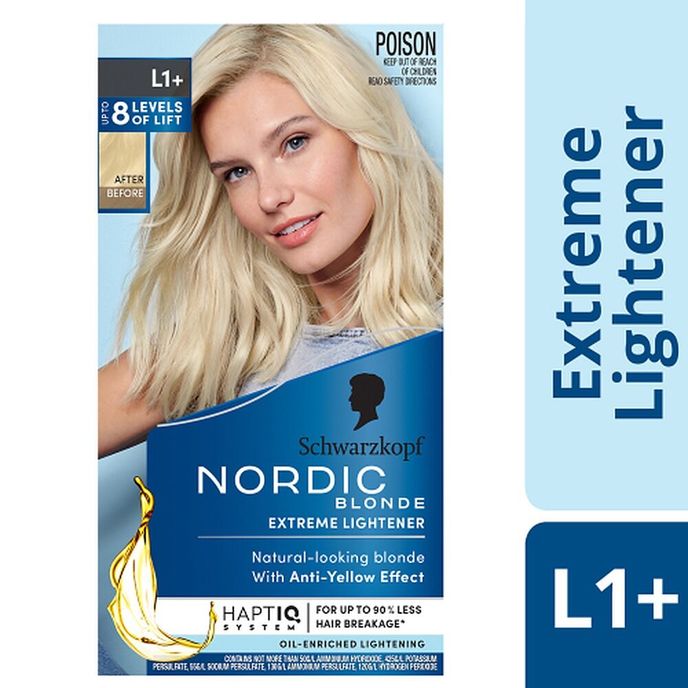 Schwarzkopf Nordic Blonde L1+ Extreme Lightener Kit