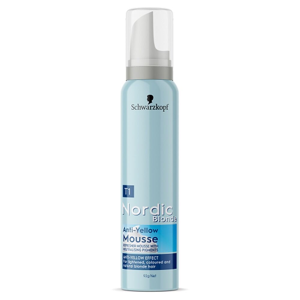 Schwarzkopf Nordic Blonde Anti-Yellow Mousse 92g