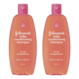 Johnson's Baby Conditioning Shampoo 200mL Pack of 2