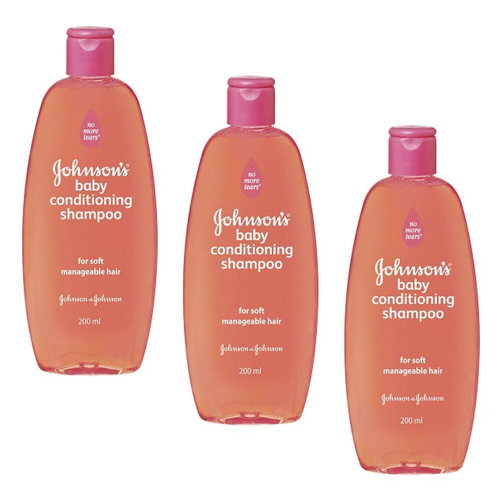Johnson's Baby Conditioning Shampoo 200mL Pack of 3