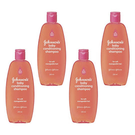 Johnson's Baby Conditioning Shampoo 200mL Pack of 4