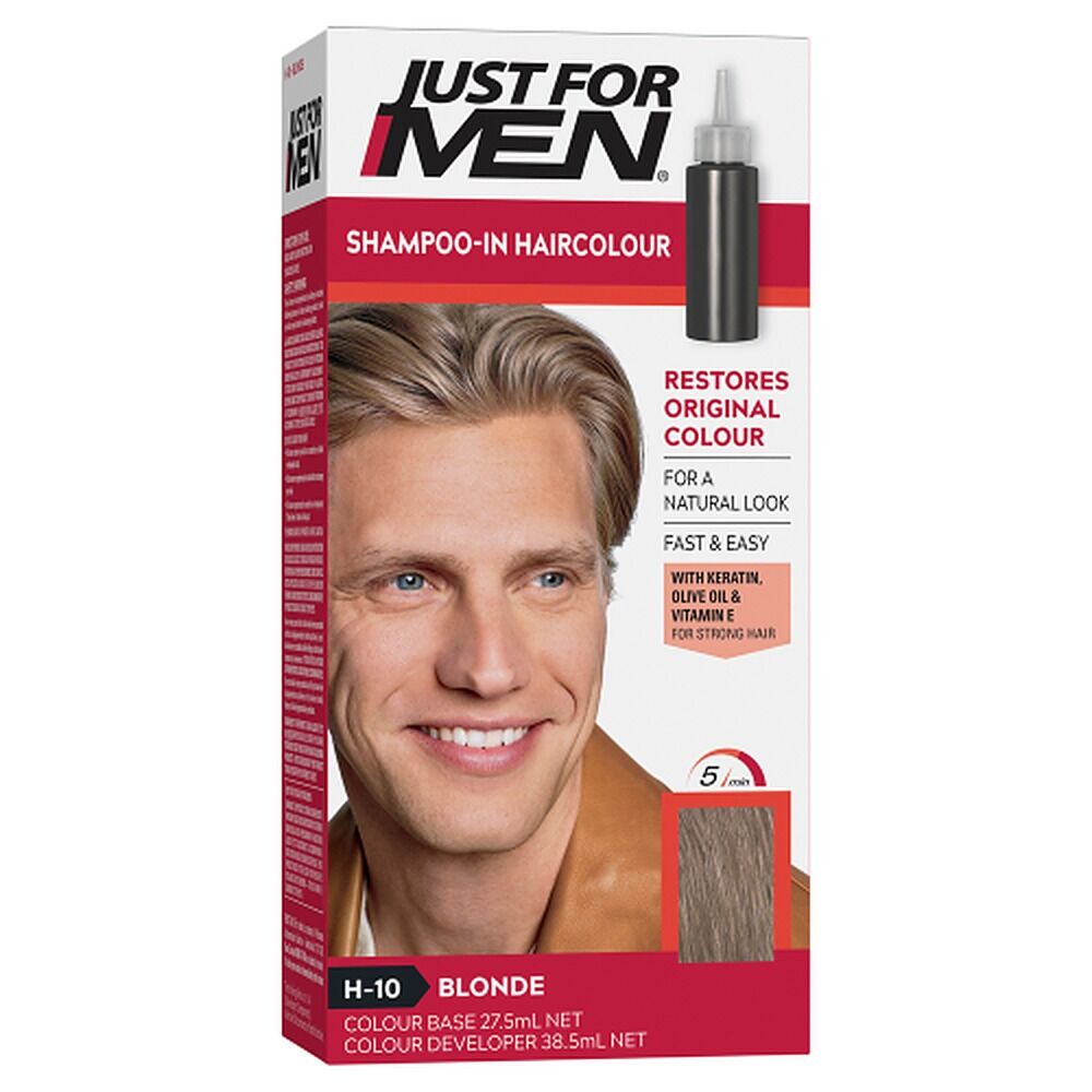 Just For Men Shampoo-In Haircolour Blonde 66mL