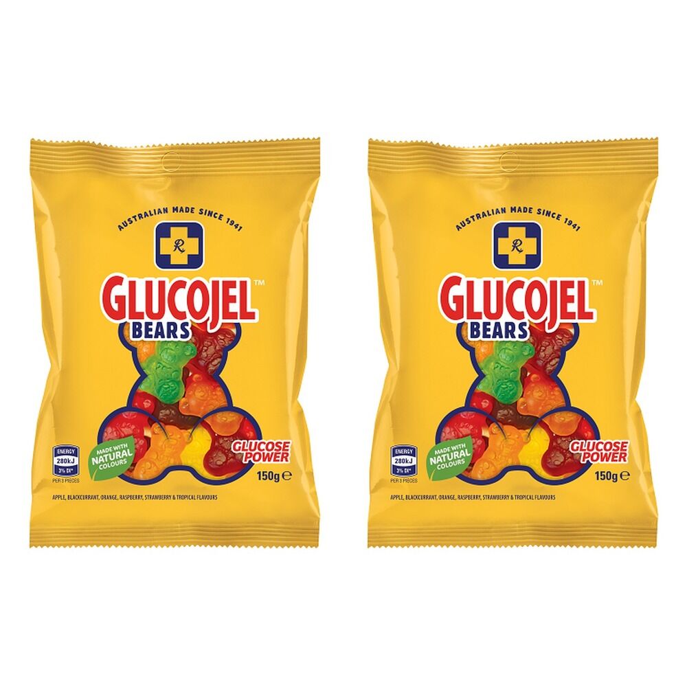Glucojels Bears 150g x 14 Bundle of 2