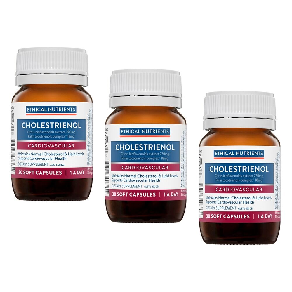 Ethical Nutrients Cholestrienol 30 Capsules Pack of 3
