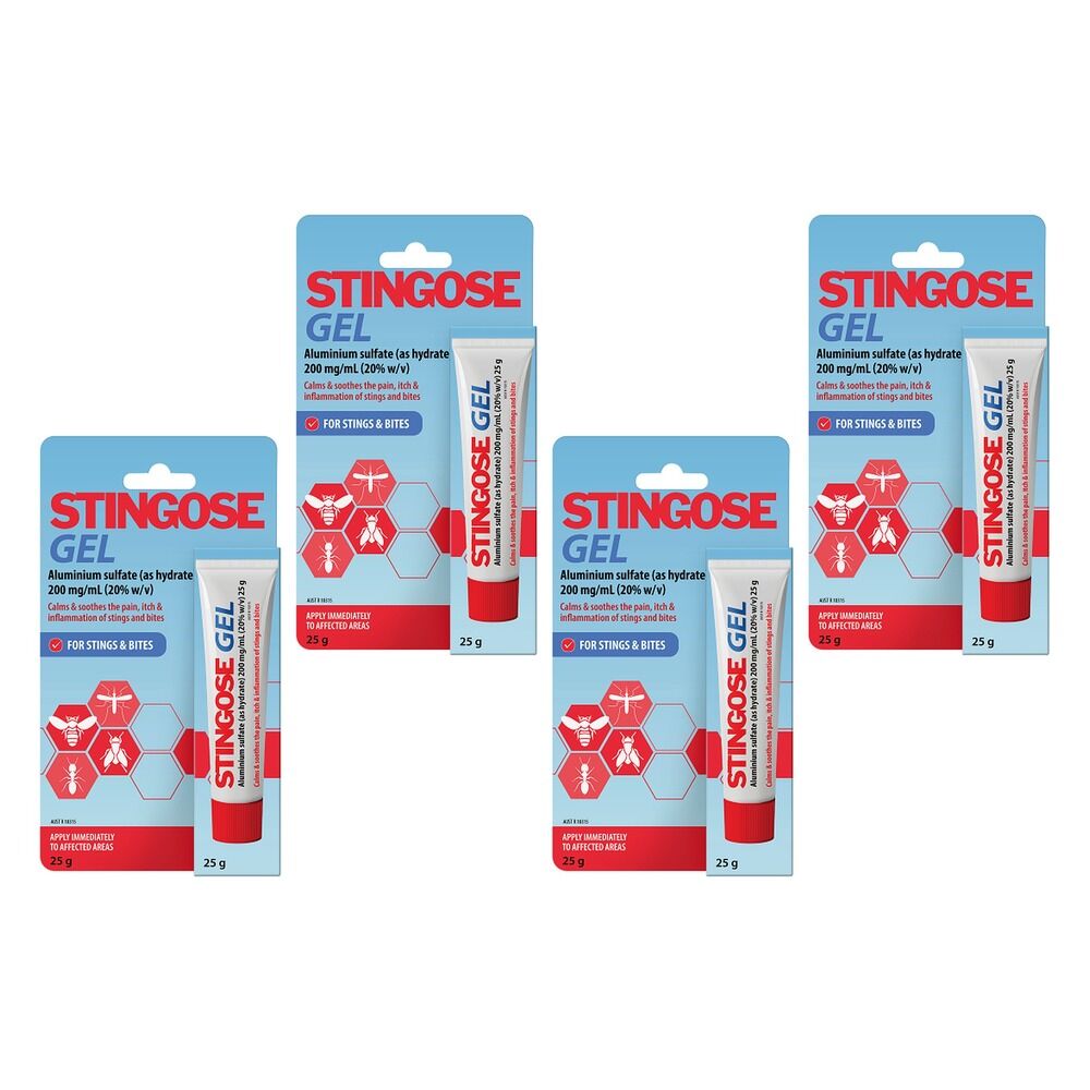 Stingose Gel 25g Pack of 4