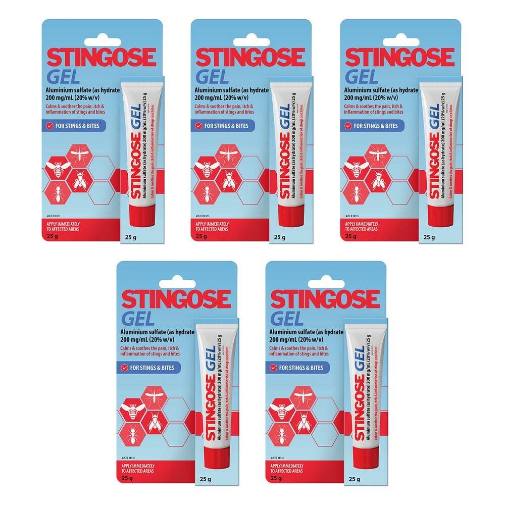 Stingose Gel 25g Pack of 5